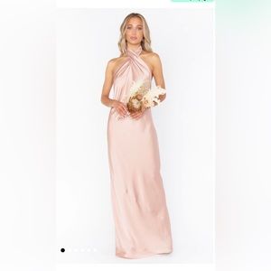 Showmeyourmumu rose champagne bridesmaids dress size XS